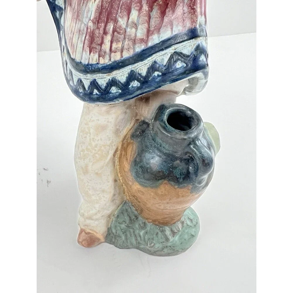 Lladro Pedro With Jug 2141 Gres Mexican Boy Figurine Retired Spain Vintage